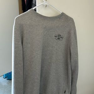 Vans gray sweatshirt